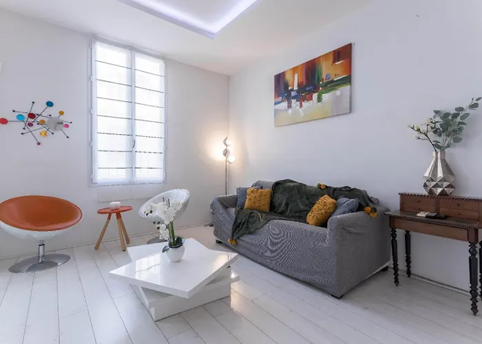 Duplex Jaures - 2 Chambres, Centre, Clim, 15Mn Du Palais&Plage