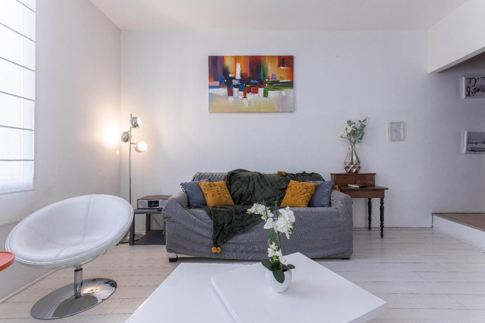Duplex Jaures - 2 Chambres, Centre, Clim, 15mn Du Palais&plage Appartement *